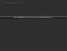 Tablet Screenshot of kitchencoach.com